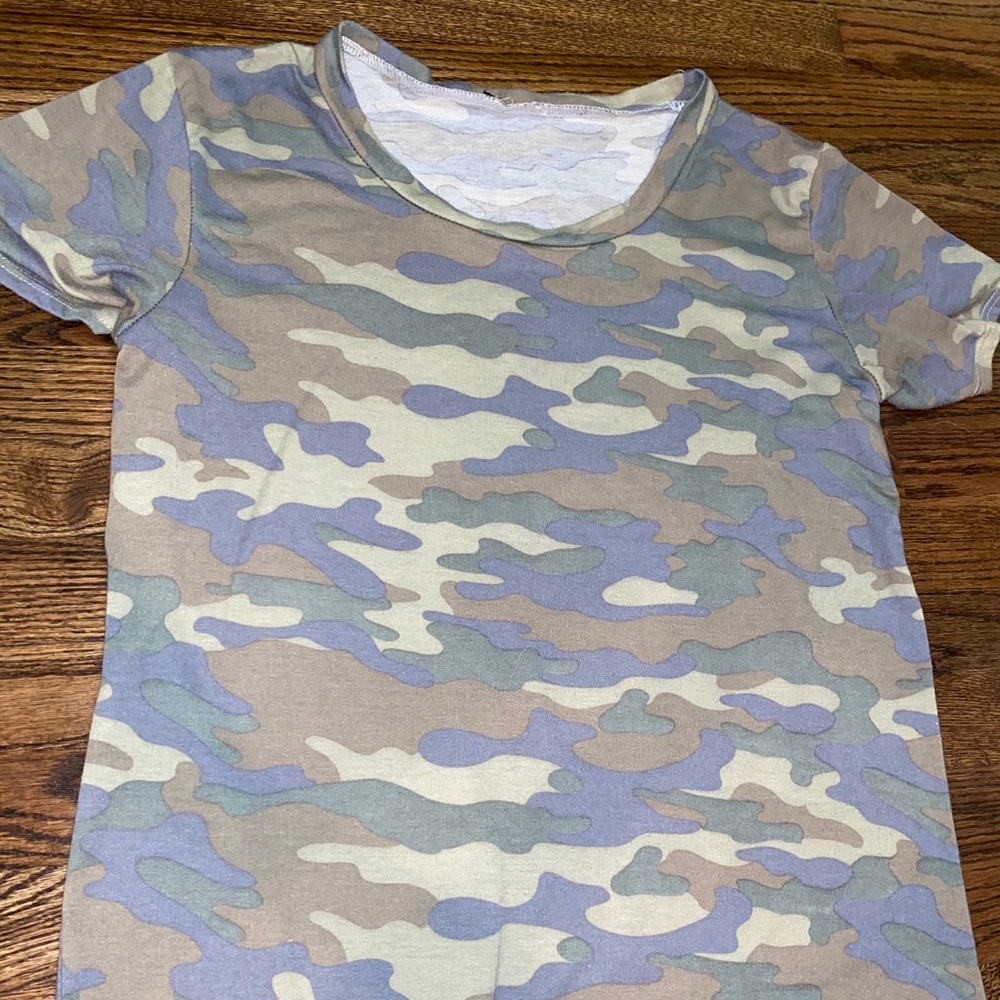 Oversized Camo T-Shirt